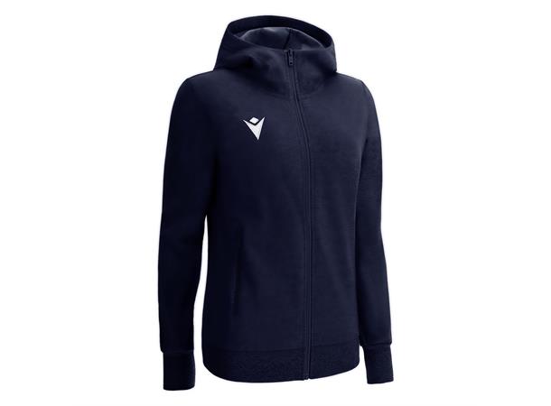 Drum Hooded Womens Jacket NAV S Fritidsjakke i børstet fleece til dame 