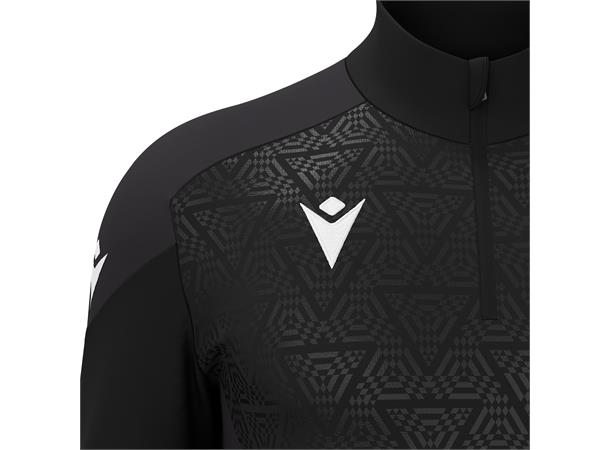 Yaruga Training 1/4 Zip Top BLK XXS Teknisk treningsgenser - Unisex 