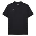 Nisiros Icon stretch korean polo BLK XXS Poloskjorte Uten krage - Unisex